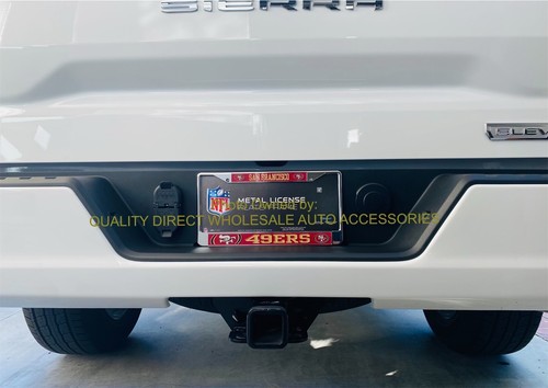 ⭐️⭐️⭐️⭐️⭐️ 49ers METAL San Francisco License Plate Frame AUTHENTIC NFL Best GIFT - Picture 6 of 6