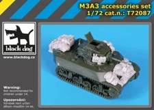 Black Dog T72087 1/72 M3A3 accessories set for S -model