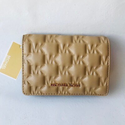 Michael Kors Camel Wallet MICHAEL KORS JET SET MD Slim Wallet