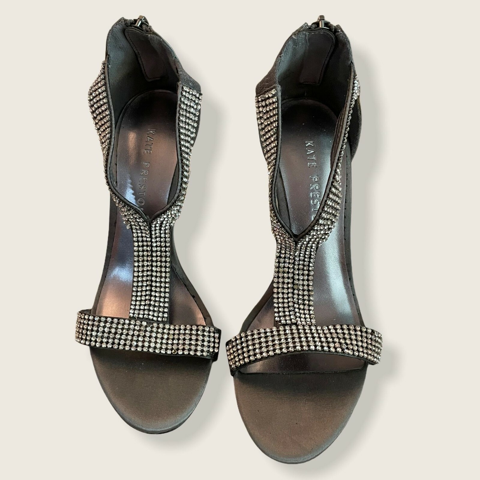 prexton rhinestone booties