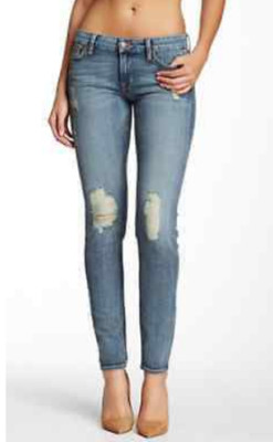 Fidelity Denim Ace Mid Rise Ultra Slim Jean 888 Vintage 31 NWT $198