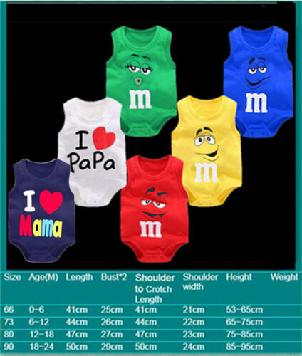 Tuta Carina Tuta Body Vestiti Carina Neonato Bambini Bambina Bambino Cotone - Foto 11 di 18