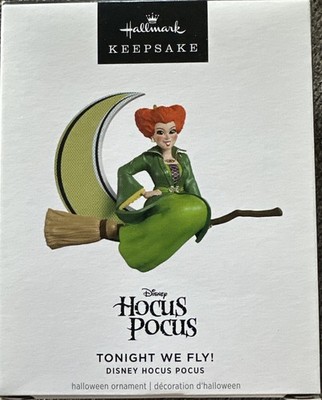 2025 Hallmark Keepsake Christmas Ornament TONIGHT WE FLY! Disney Hocus Pocus