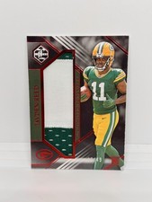 JAYDEN REED Rookie 2023 Limited Unlimited Potential Patch Red /49 Packers RC
