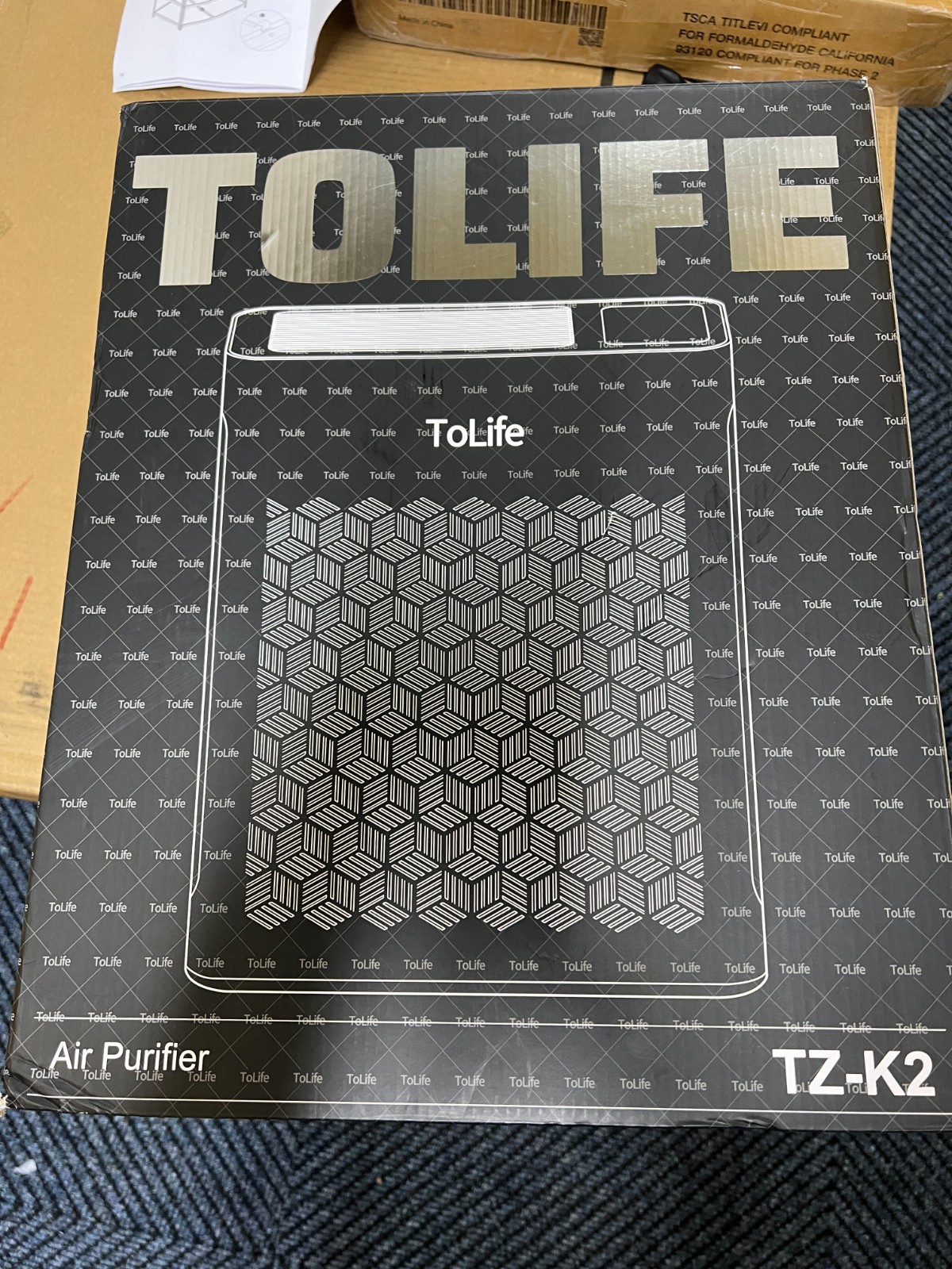 ToLife TZ-K2 HEPA Air Purifier for Large Room Home 1095 Sq Ft BRAND NEW