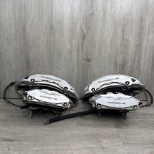2017 Porsche Cayenne S Brembo Brake Calipers Front Rear Wout Ceramic  830580