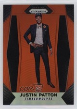 2017-18 Panini Prizm Orange Prizm 48/49 Justin Patton #85 xx1