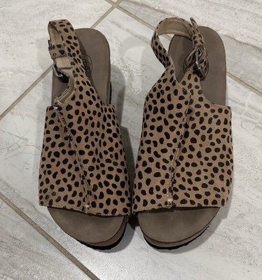 Hokus Pokus Animal Print Wedge Sandal -