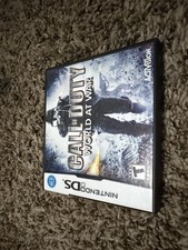 Nintendo Call of Duty World at War Cartridge Case for DS Original with Inserts