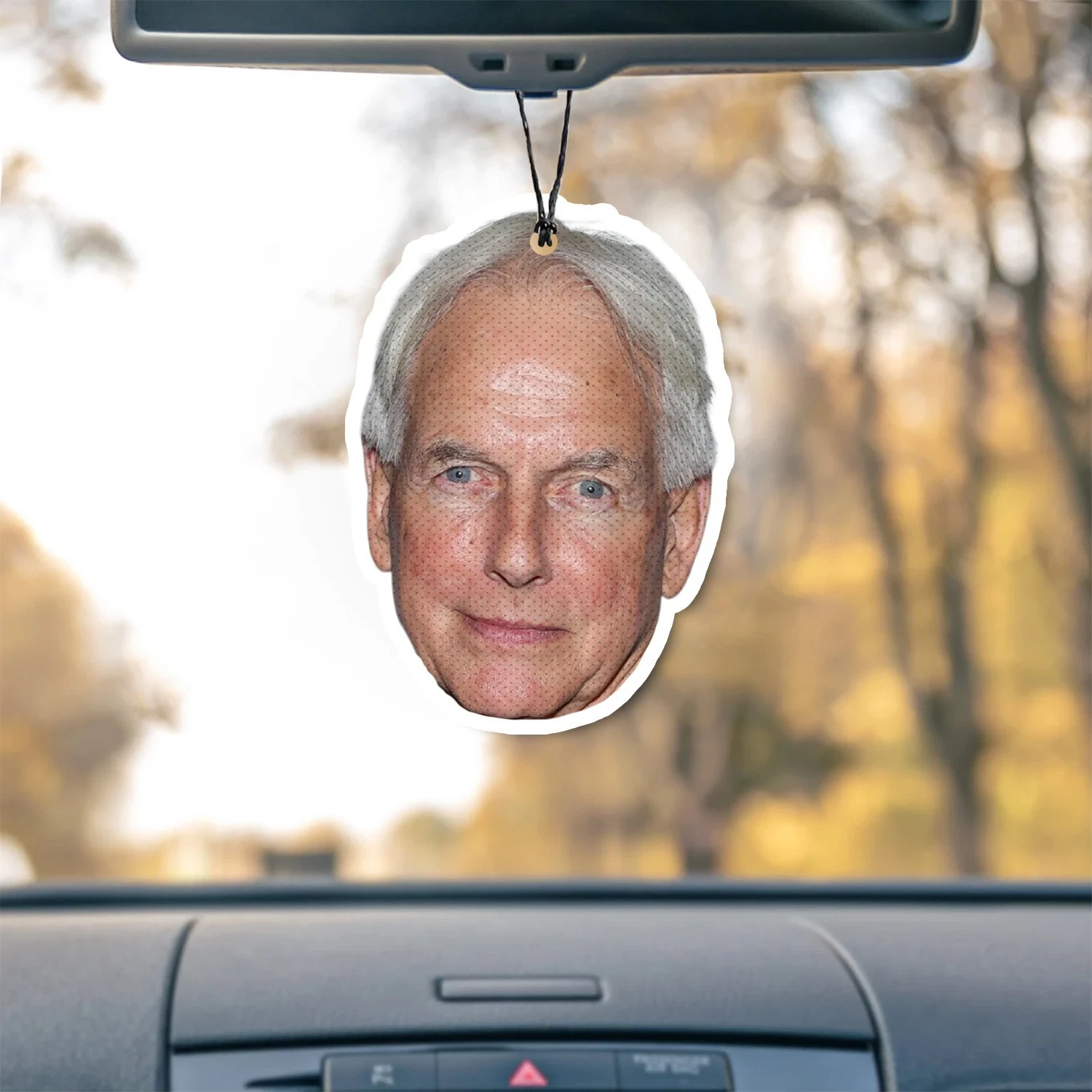 Mark Harmon Unscented Hanging Car Air Freshener Freshie