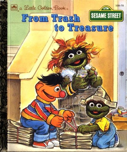 Oscar's Trash to Treasure Hardcover Golden Books StaffFree US Delivery | ISBN:0307301230