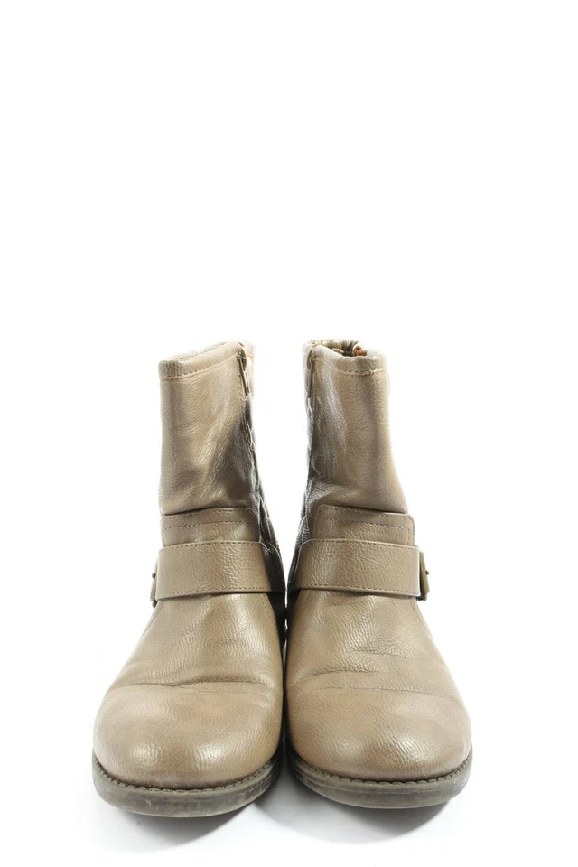 SOLE DESIRE Botas con cremallera Mujeres Botines Talla EU 36 marrón look casual - Imagen 2 de 4