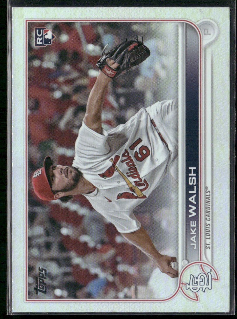 2022 Topps Update #US306 Jake Walsh Rainbow Foil