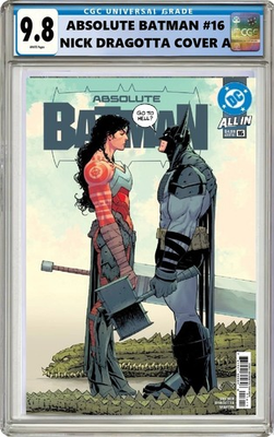 #ad #ad Absolute Batman #16 Dragotta Cover A 1st Print CGC 9.8 PRESALE $59.99