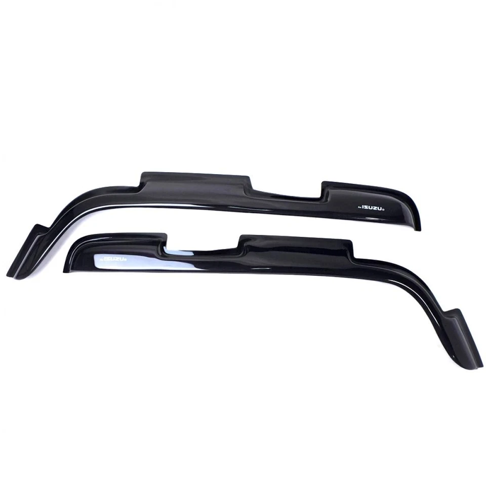 Visera de lluvia protector contra el viento negro para camión Isuzu ELF NPR150 NQR175 Foto 2 de 4
