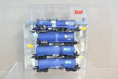 ELECTROTREN 5422 1470 JOUEF RASTRILLO REPINTADO de 4 DB ECC CHINA VAGÓN TANQUE DE ARCILLA en | Zustand: Used