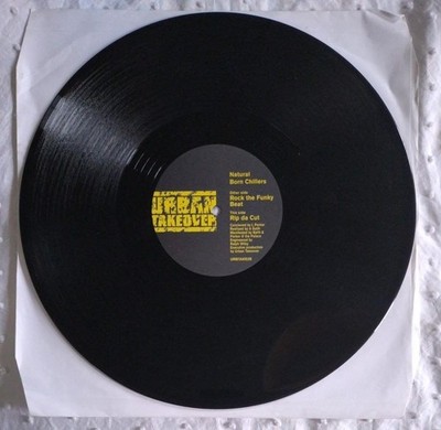 NATURAL BORN CHILLERS - ROCK THE FUNKY BEAT / RIP DA CUT - 12'' VINYL RECORD