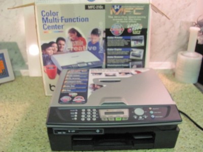 Brother MFC-210C All-In-One Inkjet Printer Copier Scanner Fax Color Ink PC/Apple