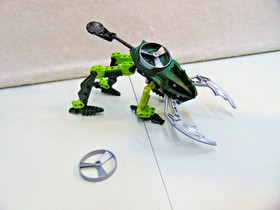 Lego Bionicles 8746  Visorak Keelerak, 2005 Canister and Figure Only