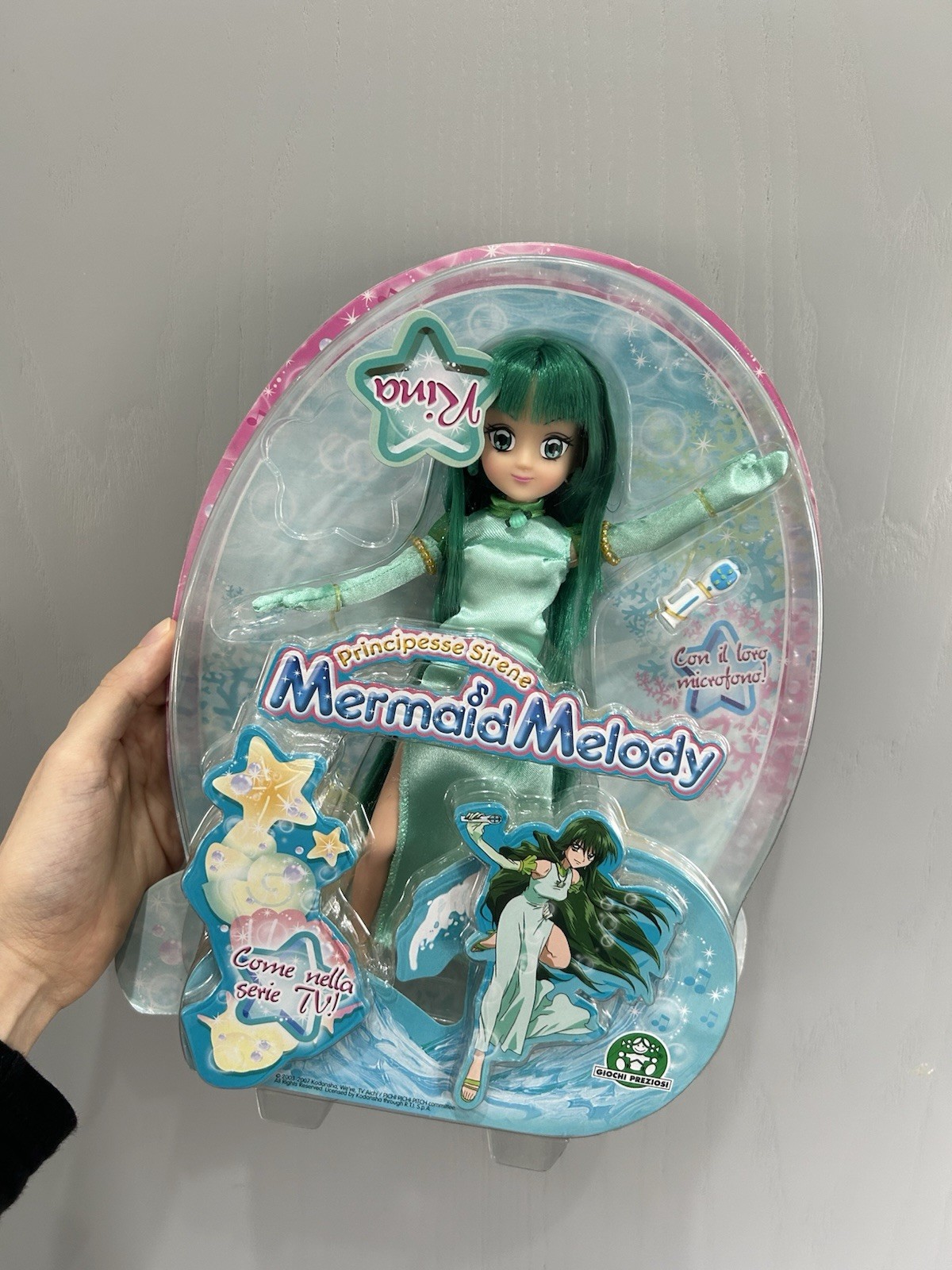 Mermaid Melody Pichi Pitch RINA Bambola Nuova Sigillata Idol Giochi Preziosi NIB