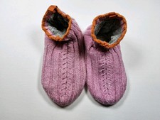 Bombas Gripper Slippers House Shoes Socks Size S  W 7-8.5 