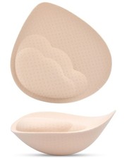 Super Thick Bra Pads Inserts for Push Up, Bra Pads Breast Enhancers Add 1-2 C...
