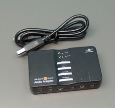 Vantec NBA-200U External USB 7.1 Channel Audio Adapter Sound Card