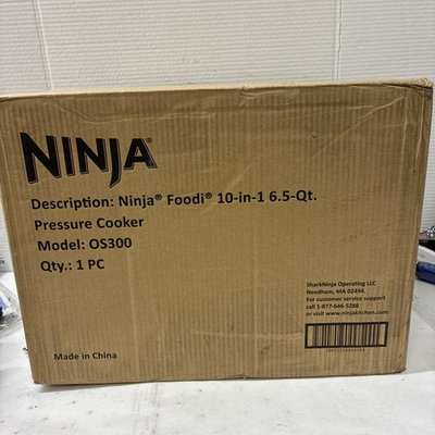 #ad #ad Ninja Foodi  10 in 1  6.5 Qt Pro Pressure Cooker amp; Air Fryer OS300 $197.10