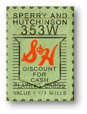 S&H Green Stamps Playing Cards Poker Spielkarten Kartenspiel