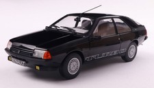 SOLIDO - 1980 car black color - Renault Fuego Turbo - 1/18 - SOL1806406