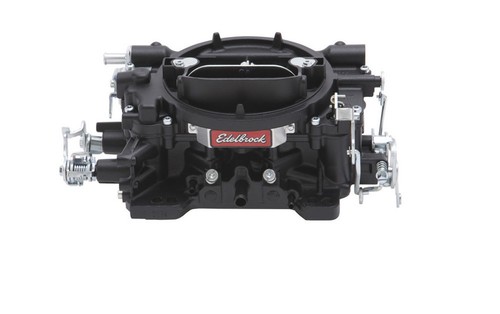 Edelbrock 14053, One Black 600Cfm Carb W/Manual Choke - Black Performance Parts - Foto 2 di 12