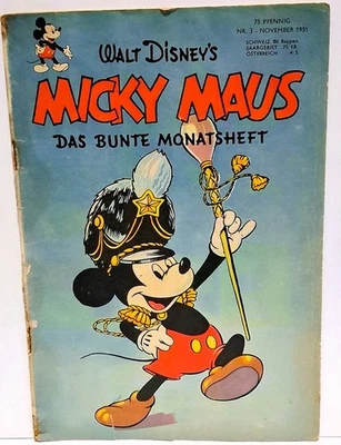 Original Micky Maus Heft Nr. 3  1951  Ehapa   6569 - Bild 1 von 4
