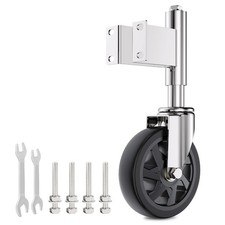 Spring Loaded Gate Casters 6 Heavy Duty Gate Caster Wheels with Hardware