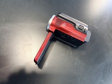 Sony DCR-SR47 Handycam 60GB HDD 60x Optical Zoom Video Camcorder Red - Tested