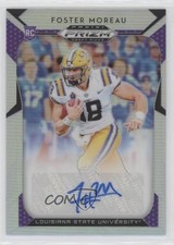 2019 Panini Prizm Draft Picks Silver Foster Moreau #273 Auto 0c2