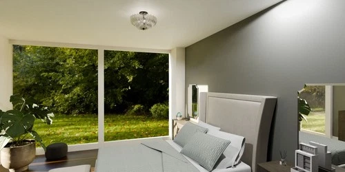 Quoizel Lighting - Whitecap - 4 Light Semi-Flush Mount-10.25 Inches Tall and 16 - Picture 4 of 4