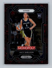 2024 Panini Prizm Monopoly WNBA #67 Jacy Sheldon Millionaire Club Prizms