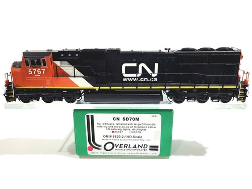 Overland OMI CN CNR EMD SD75I Canadian National #5767 HO Latón Modelo #6620.2 DCC | Zustand: New: Other (See Details)