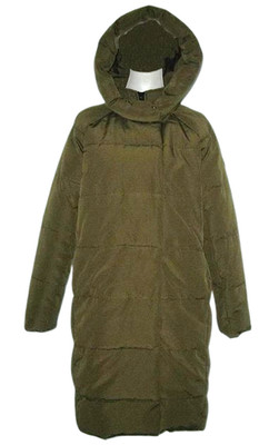 French Connection WATER Resistant PILLOW Collar PUFFER Coat Women L MSRP$130 NWT