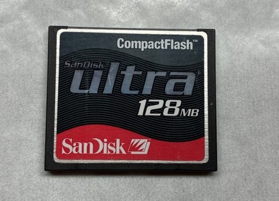 SanDisk Ultra 128MB CF- Karte, gebraucht