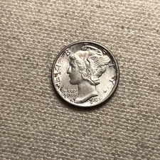 1935 Mercury Dime Choice BU MM