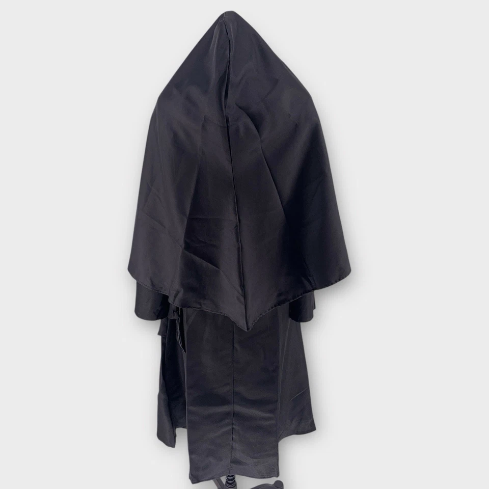 Disfraz de Monja de Miedo Halloween Adulto Mujer Pequeño Vestido Cinturón Máscara Hábito Cruz Foto 3 de 4