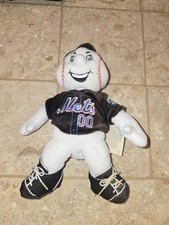 TEAM BEANS Beanie Mr Met Mascot Beanbag 9