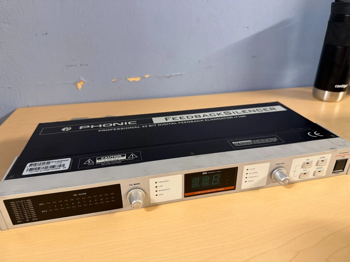 と12●PHONIC FEEDBACKSILENCER 32ビット Phonic Signal Processors & Rack Effects for sale | eBay