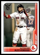2021 Topps Big League Alex Verdugo Boston Red Sox #168 13152