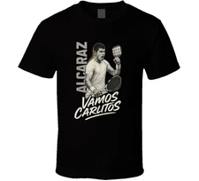 Carlos Alcaraz “Vamos Carlitos T Shirt