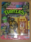 Teenage Mutant Ninja Turtle Original 10 Back Donatello  Unpunched M.O.C.