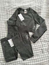 Gymshark Adapt Marl Seamless Set SMALL/XSMALL