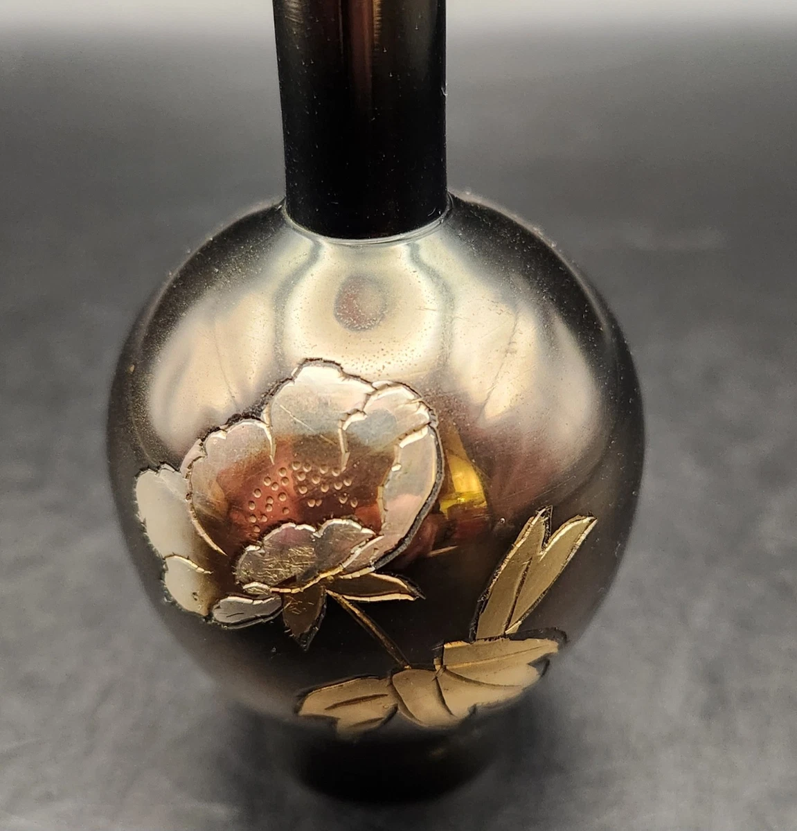 2647 古銅　エビス　花瓶　時代物 2647 古銅 エビス 花瓶 時代物