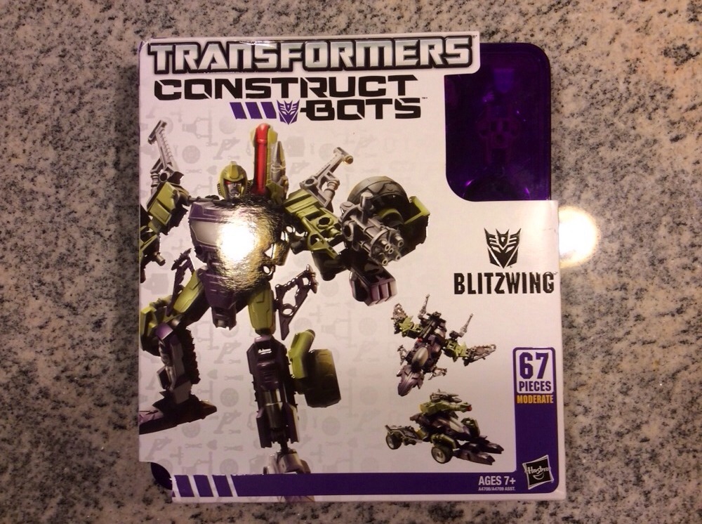 トランスフォーマー　Construct-Bots Blitzwing 3-in-1 Transformers Construct-Bots Triple Changers Blitzwing